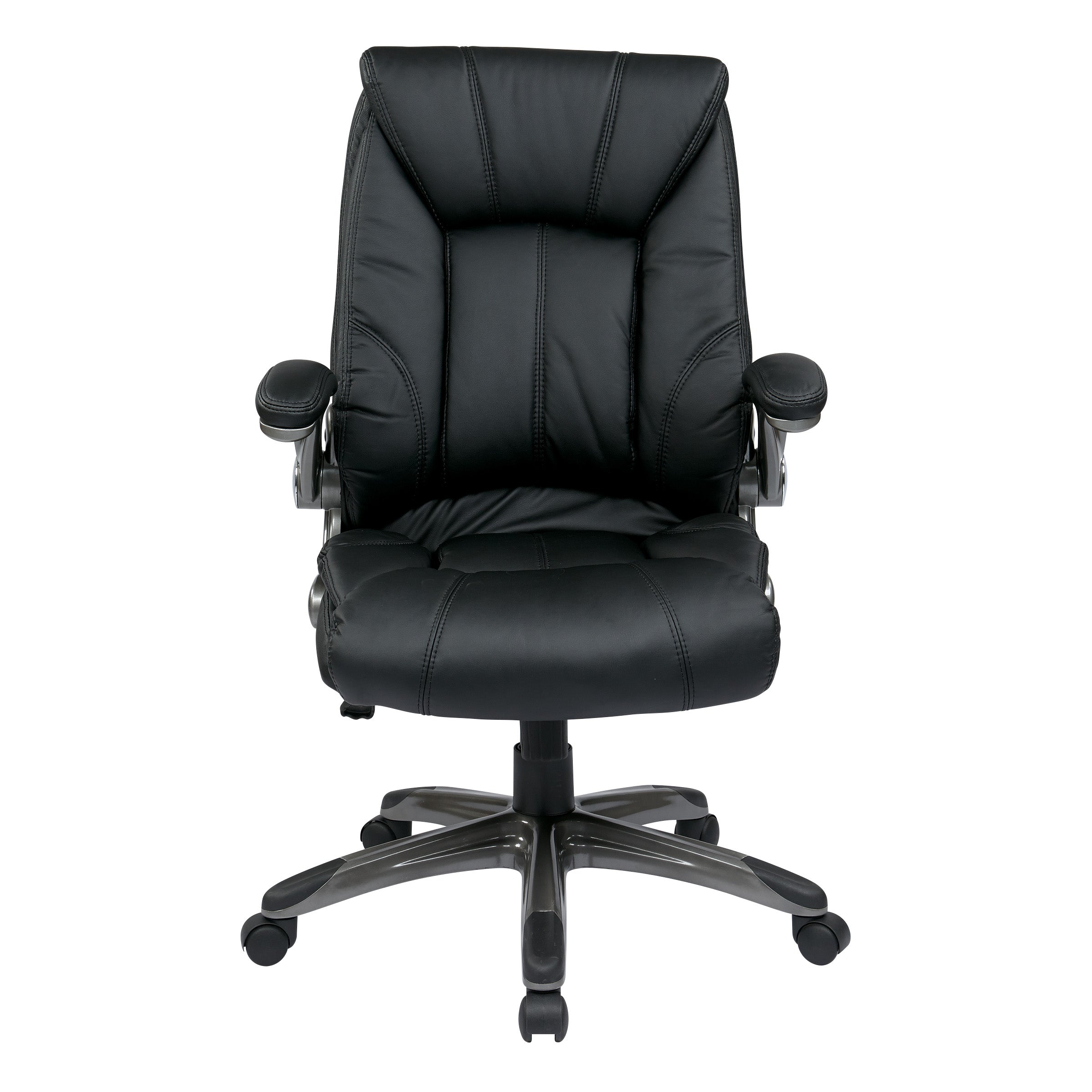 Faux Leather Mid Back Mgrs Chair